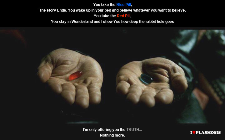 blue pill red pill matrix blue pill red pill matrix